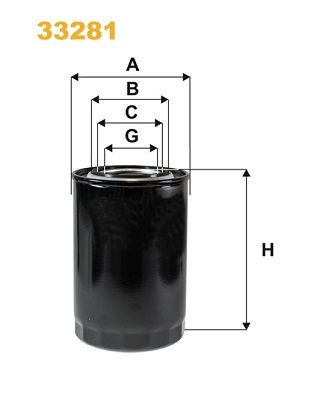 WIX FILTERS Polttoainesuodatin 33281